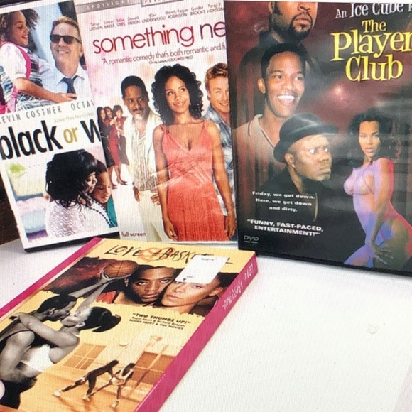 Lot of (4) DVD Video Movies B/W, Love & Basketball, Something New, Players Club - Picture 4 of 16